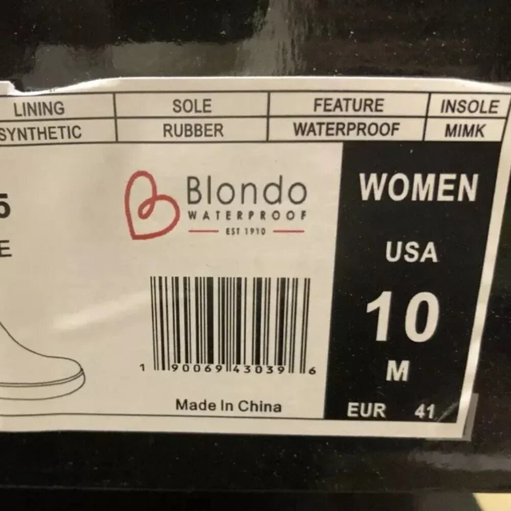 Blondo Women's Glade Waterproof Bootie Black Suede Zip, Size 10 M